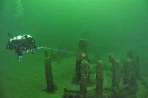 9000-year-old 'Stonehenge-like' structure found hidden in Lake Michigan