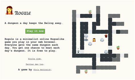 Rogule – a dungeon a day keeps the Balrog away