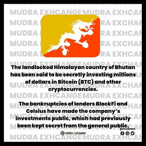 Breaking News : Himalayan country Bhutan holds $780 million worth of Bitcoin (BTC)