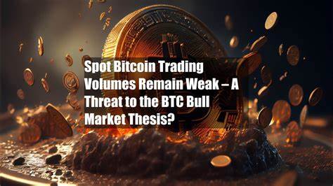 Spot Bitcoin Trading Volumes Remain Weak – A Threat to the BTC Bull Market Thesis? - Cryptonews