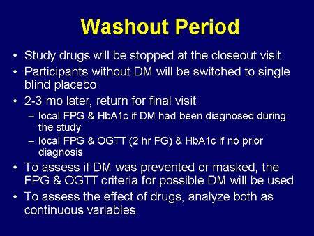 The Problem with Washout Periods