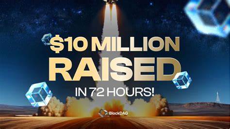 BlockDAG Presale Achieves Remarkable $10M Surge In 72 Hours; Solana's Value Increases While Toncoin Faces Challenges