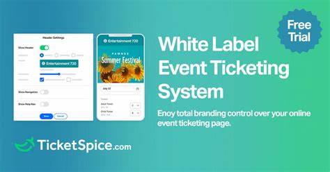 White-label event ticketing