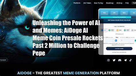 Unleashing the Power of AI and Memes: AiDoge AI Meme Coin Presale Rockets Past $12 Million to Challenge Pepe - Cryptonews