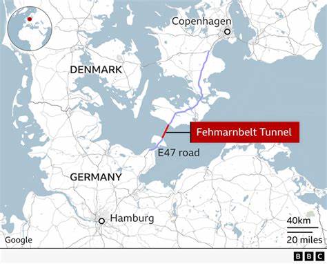 The record-breaking tunnel being built from Denmark to Germany
