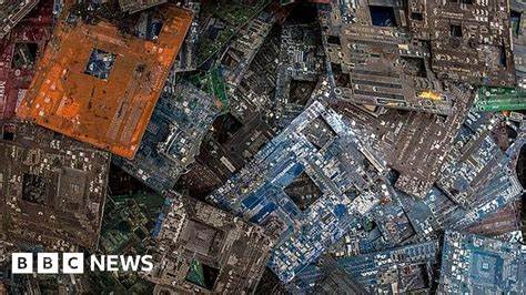 Bitcoin mining producing tonnes of waste - BBC.com