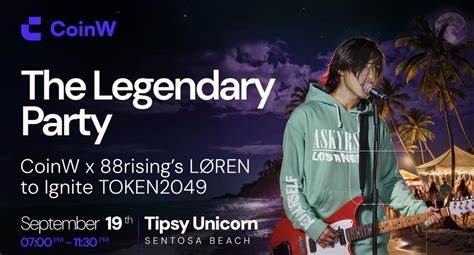 CoinW and 88rising’s LØREN Set to Ignite TOKEN2049: A Powerful Fusion of Music, Culture, and Web3 in Singapore - CoinChapter