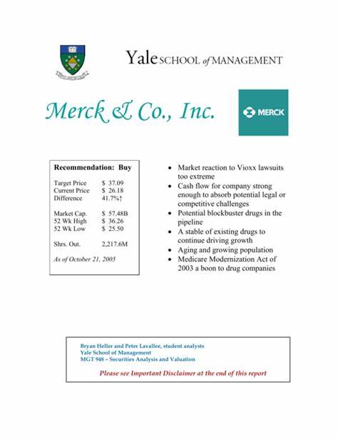 Analyst Report: Merck & Co Inc