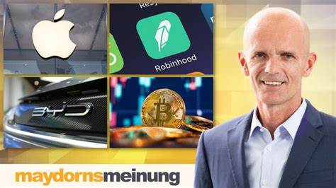 maydornsmeinung: Bitcoin, Robinhood, Beyond Meat, Nel, Mvidia, Apple, Tesla, BYD, Rivian, Lithium