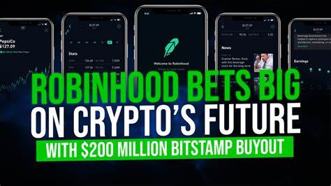 Robinhood Bets Big on Crypto’s Future with $200 Million Bitstamp Buyout