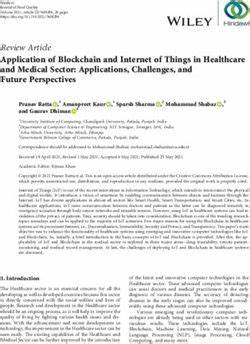 Application of Blockchain and Internet of Things in Healthcare and Medical Sector: Applications, Challenges, and Future Perspectives - Ratta - 2021 - Journal of Food Quality - Wiley Online Library