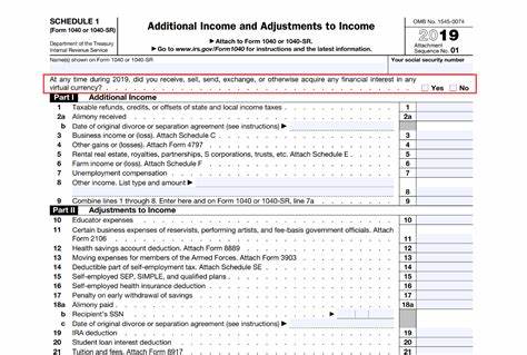 IRS Amends Crypto Tax Question in 1040 Form - Coinspeaker