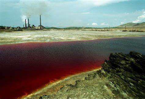 Pollution of Lake Karachay