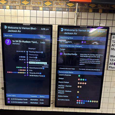 Cutting information overload on the MTA's platform information screens