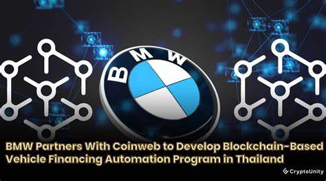 BMW Partners With Coinweb to Develop Blockchain-Based Vehicle Financing Automation and Loyalty Program in Thailand - Bitcoin.com News