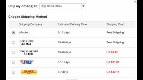 Ask HN: Did Aliexpress stop shipping to US?