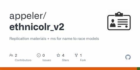 Ethnicolr_v2 – Replication materials and ms for name to race models