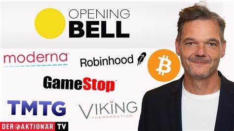 Opening Bell: Wall Street schüttelt Verlustserie ab; Bitcoin, Paypal, Robinhood, Arm Holdings,