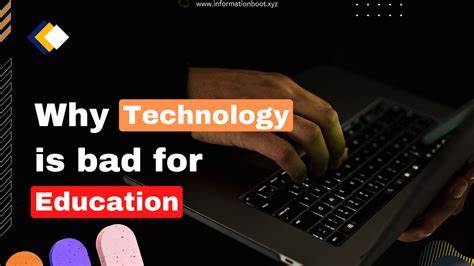 Tech Is Bad for School