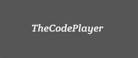 The code player – beautiful code typed in real time