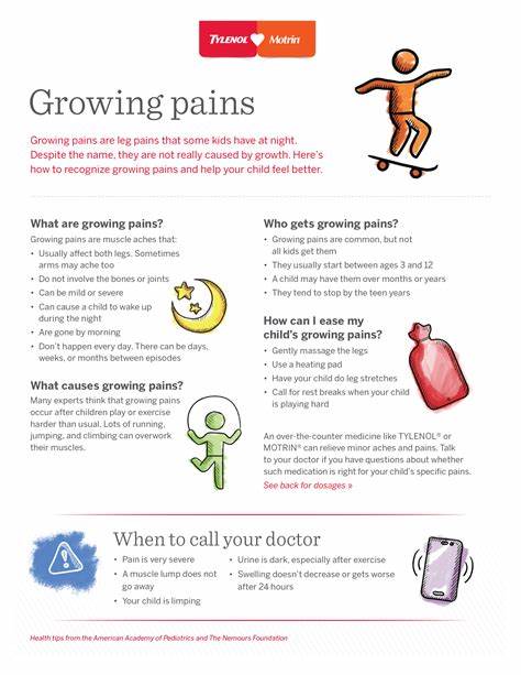 What do growing pains feel like?