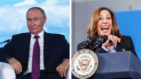 Wladimir Putin wirbt im Scherz für Kamala Harris: „Sie lacht so ansteckend“