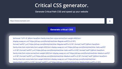 Critical CSS