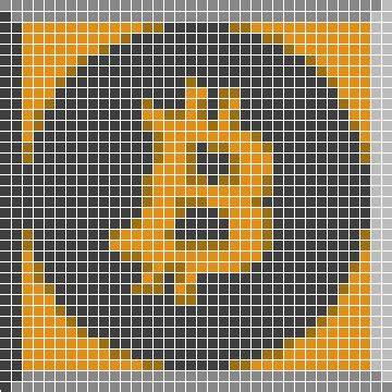 Pixelated Bitcoin Logo Gets Painted on the R/Place Canvas Experiment - Bitcoin.com News