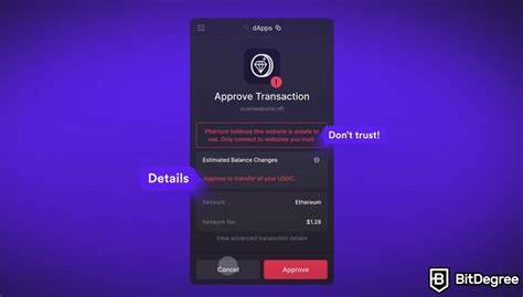Phantom Software Wallet Android & iOS hohe Anonymität, Schutz vor Betrug, Open Source Blocklist, Hardware Wallet Integration