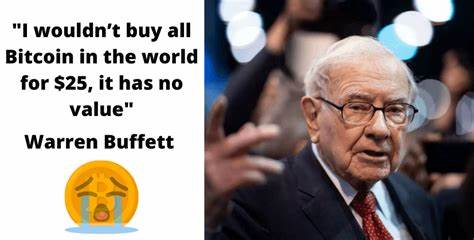 Warren Buffett wouldn't buy 'all of the bitcoin in the world' for $25: 'It doesn't produce anything' - CNBC