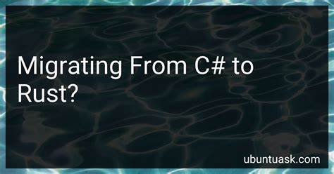 Migrating Away from Rust