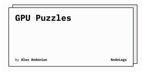 Mojo GPU Puzzles