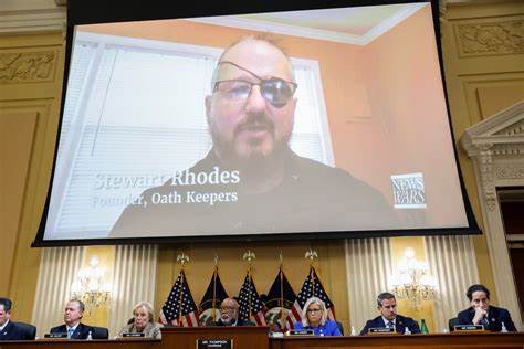 DOJ Asks for 25-Year Prison Sentence for Oath Keepers Founder Rhodes