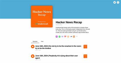 Hacker News Podcast – An AI-Driven Hacker News Podcast