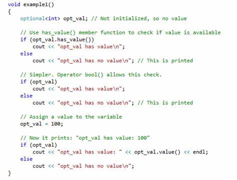 I just discovered std:optional in C++17