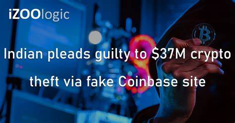 Indian man stole $37 million in crypto using fake Coinbase Pro site - BleepingComputer