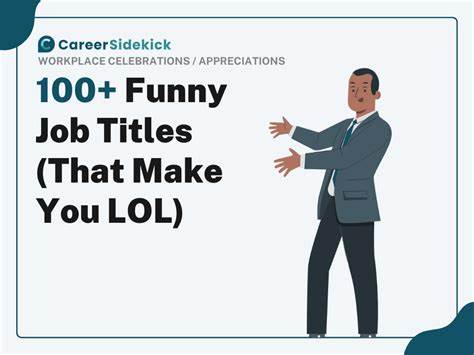 Silly Job Titles