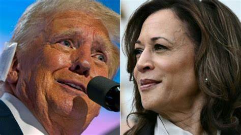 US-Wahl: Donald Trump in neuer Umfrage knapp vor Kamala Harris