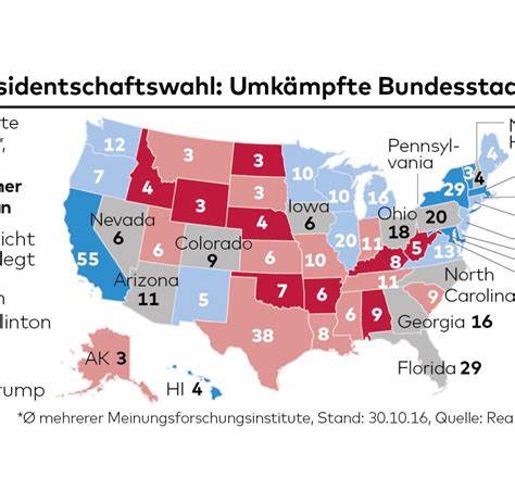 Trump-Sender Umfrage zur US-Wahl 2024: Harris erobert Swing States