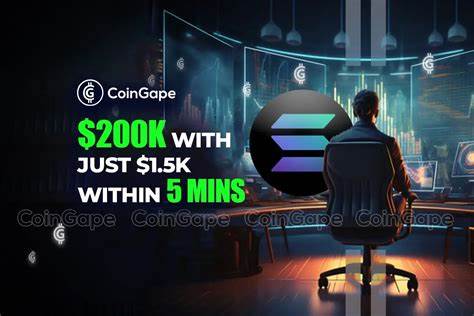 Here’s How This Solana Trader Made $200K with $1.5K In 5 Mins - CoinGape