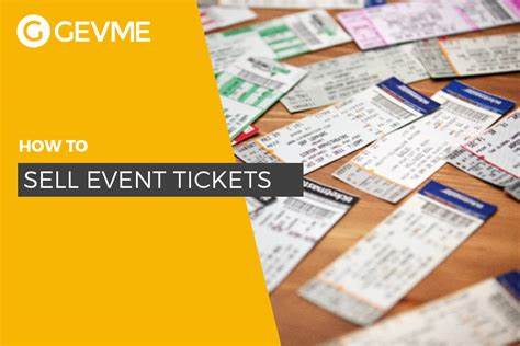 How to Sell Tickets to an Event?