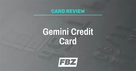 Gemini Credit Card Review 2024
