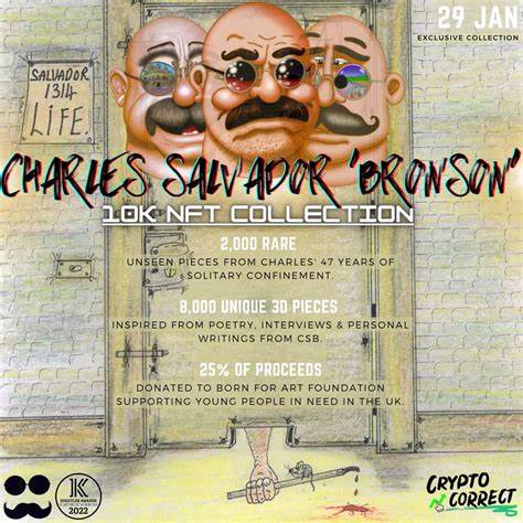 UK’s most violent prisoner Charles Salvador ‘Bronson’ set to release NFT collection - CryptoSlate
