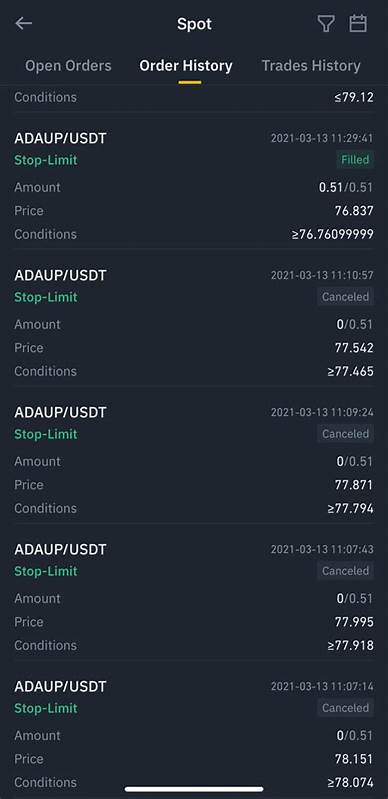 Fully automated trading bot for binance