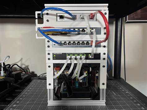 10" 4U mobile/travel Home Lab mini-rack