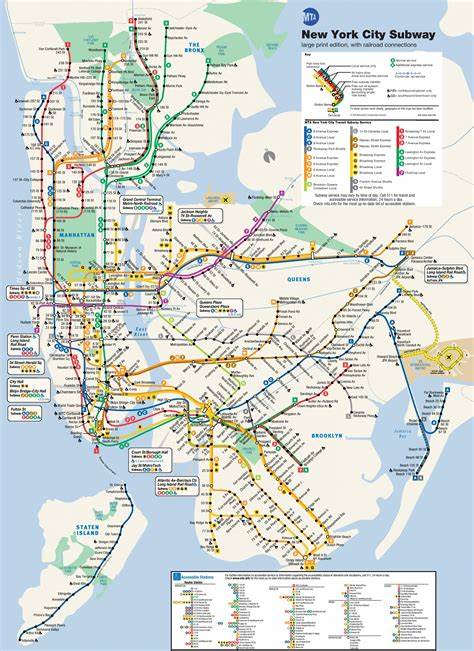 New NYC Subway Map