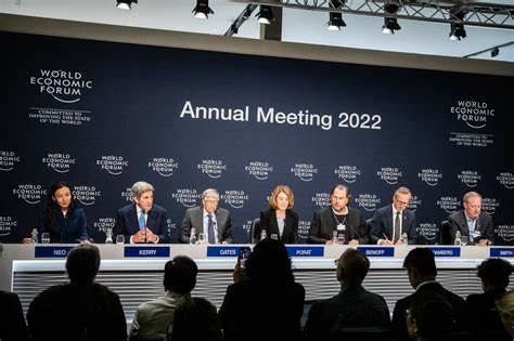 What Dominated the World Economic Forum (Published 2022) - The New York Times