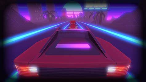 Show HN: AstroDash – A fast synthwave racing game inspired by SkyRoads