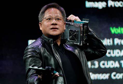 Nvidia stock surges as CEO Huang talks up strong demand