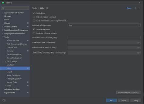 Enable KtLint for a Kotlin Multilatform Project